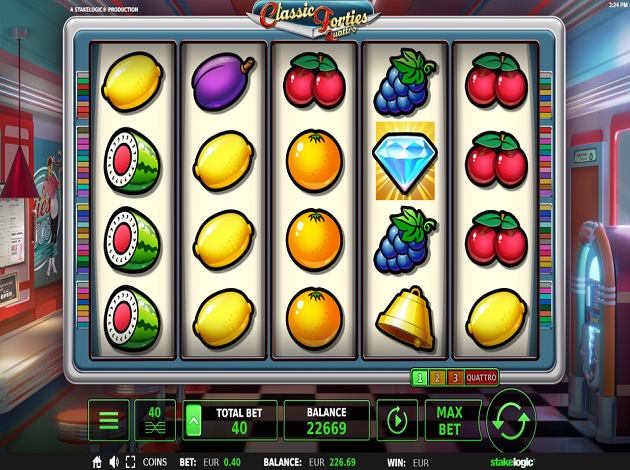 Play classic slot machines online, free